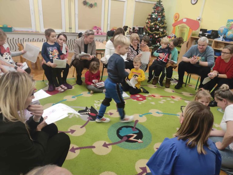 ZAJĘCIA OTWARTE „lUBA CZUJE” W GRUPIE „bIEDrONKI”