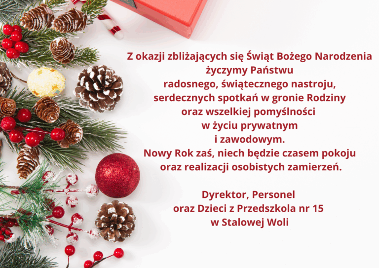 Życzenia Bożonarodzeniowe